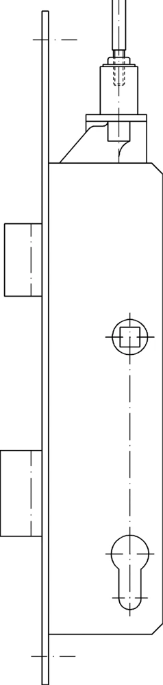 EINFALLENSCHLOSS LS Schüco 211357
