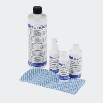 Schüco Reinigungs- und Pflegemittel-Set für Aluminium-Elemente, 298672 Schüco 298672