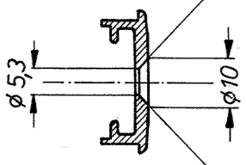 SCHLIESSPLATTE,BRZ. Schüco 208409