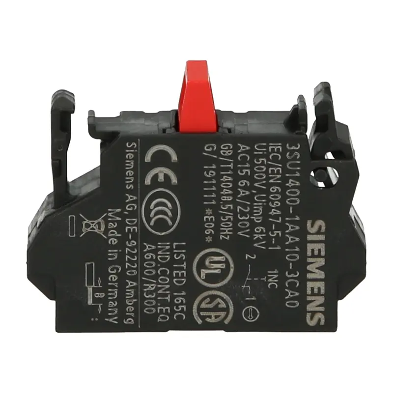 Компонент управления и сигнализации Siemens 3SU1400-1AA10-3CA0
