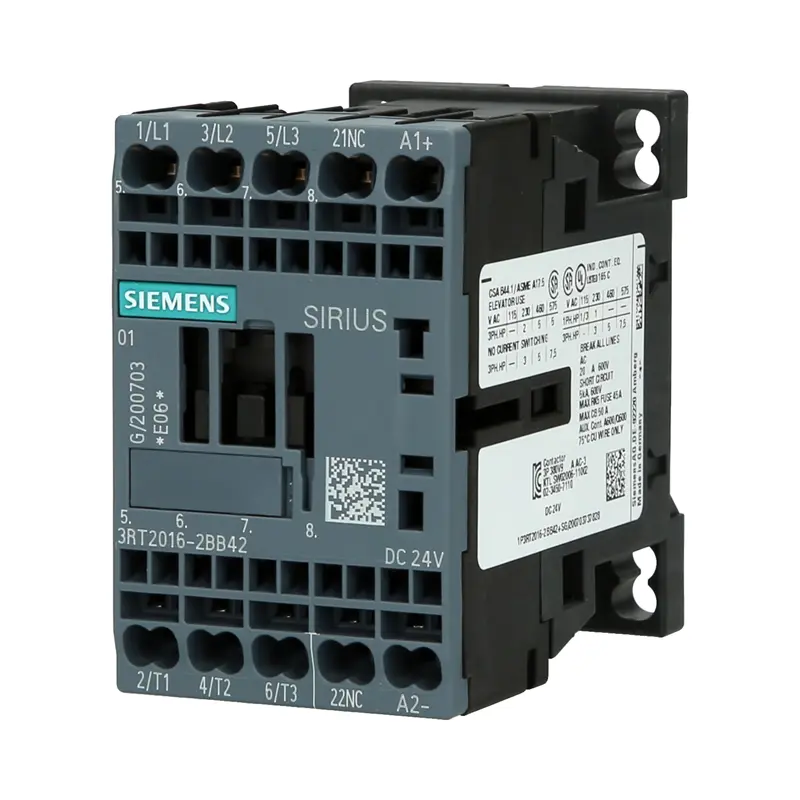 Контактор Siemens 3RT2016-2BB42